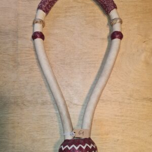 Bosal 5/8" - 61cm - Weiß/Bordeaux