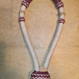 Bosal 5/8" - 59cm - Weiß/Bordeaux