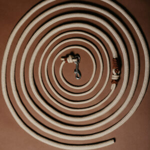 Doppellonge - 7,4 Meter - natur